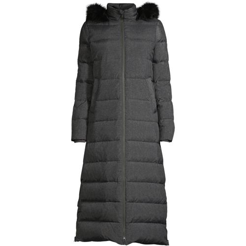 Women's Winter Maxi Long Down Coat with Hood