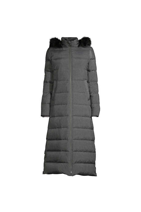 Women's Winter Maxi Long Down Coat with Hood
