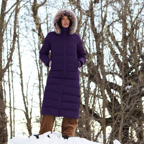 Le Manteau Long en Duvet Capuche Femme Stature Petite Lands End