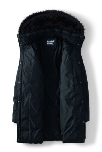 plus size long down winter coats