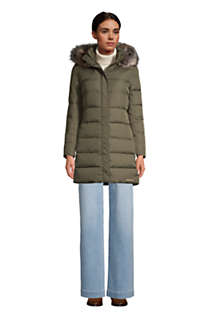 Women's 600 Down Winter Long Coat with Hood, alternative image