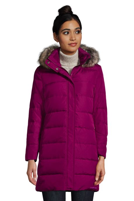 Warm Winter Coats, Ladies Purple Winter Coats