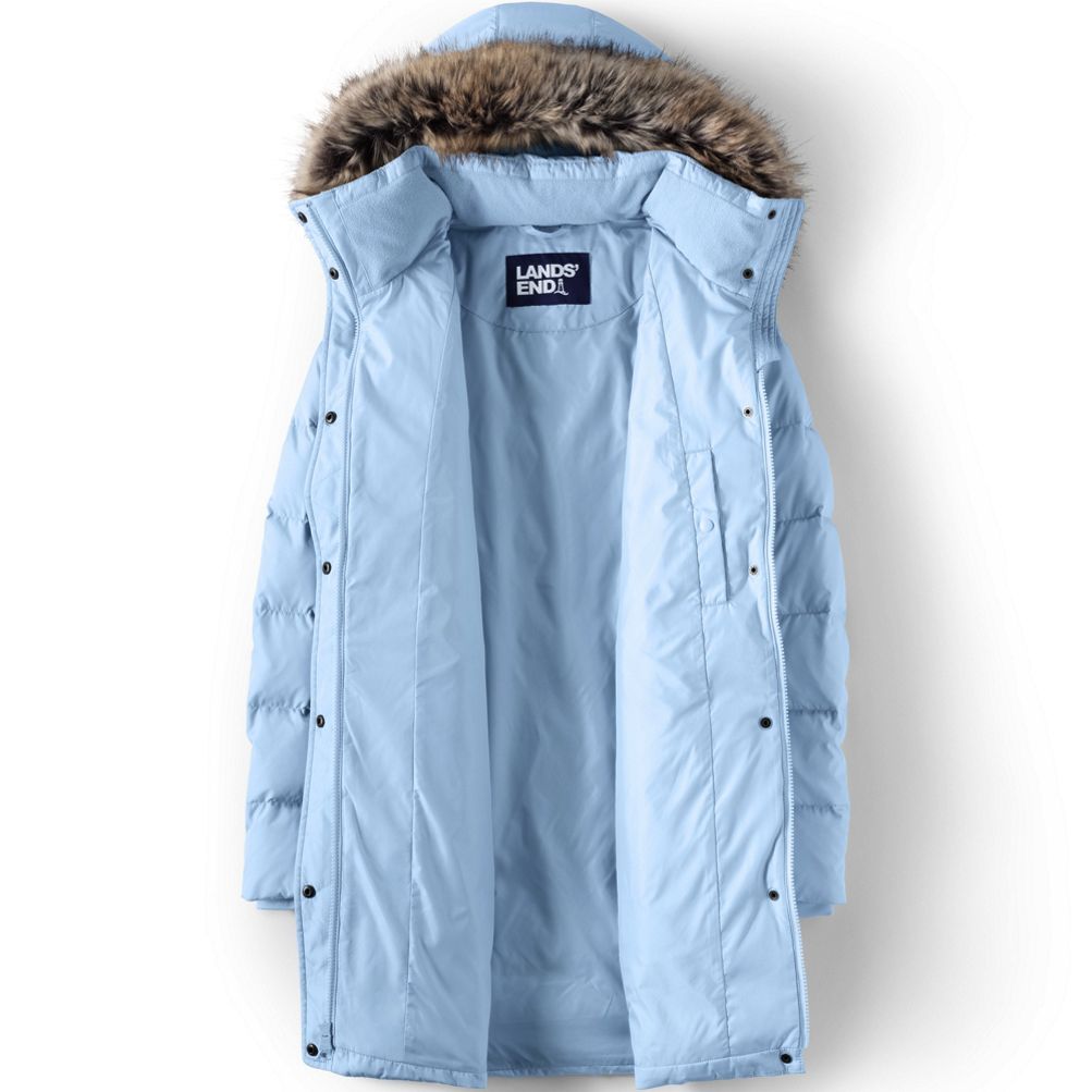 Lands end store womens down jacket