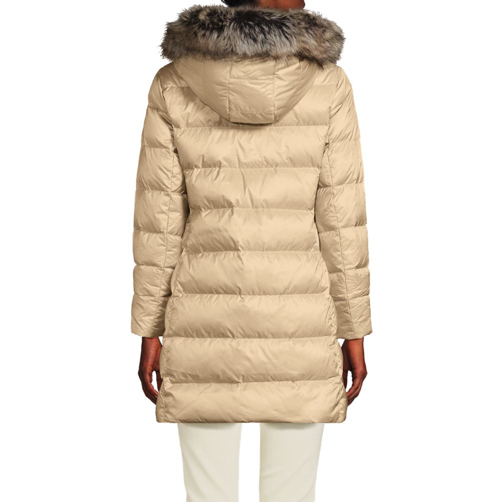 Lands end winter long down outlet coat