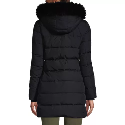 Women's Down Winter Coat, Back