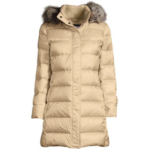 Lands end camel outlet coat