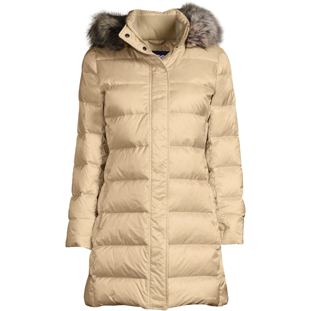 Lands end outlet shearling coat