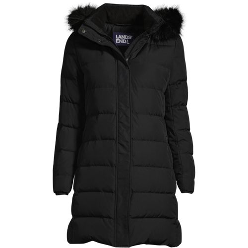 Lands end outlet shimmer down coat