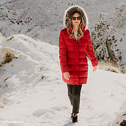 Women's Down Winter Coat, alternative image