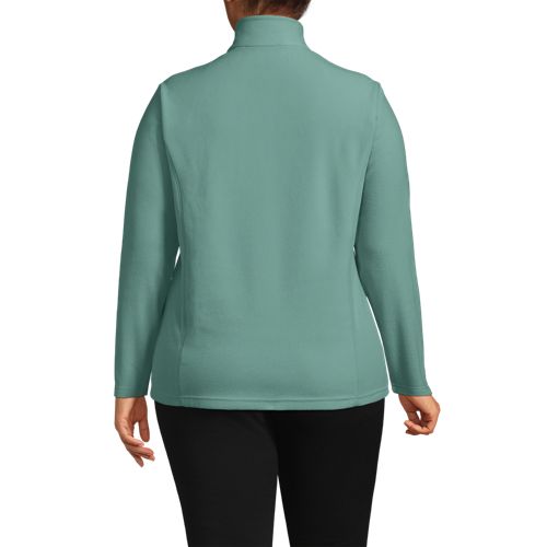 Women's Plus Size Anyweather Fleece Quarter Zip Pullover - image 2