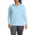 Women's Plus Size Anyweather Fleece Quarter Zip Pullover, Front