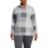 Women's Plus Size Anyweather Fleece Quarter Zip Pullover, Front