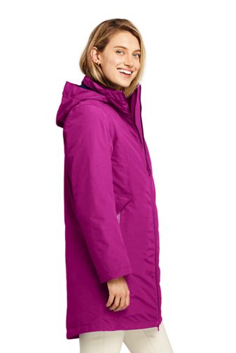 lands end womens rain coats