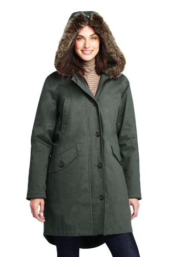 lands end ladies parkas