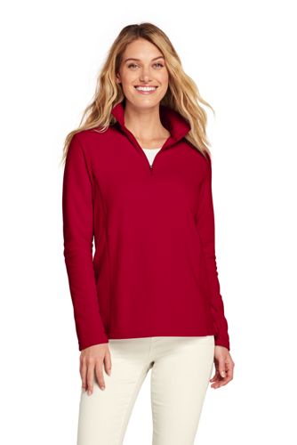 Women's Half Zip Fleece Top 