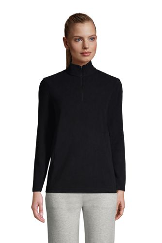 quarter zip fleece pullover