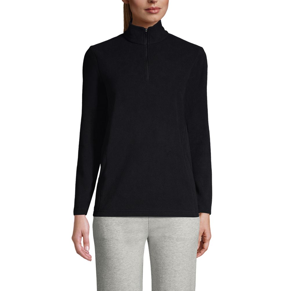 Women s Fleece Quarter Zip Pullover Lands End