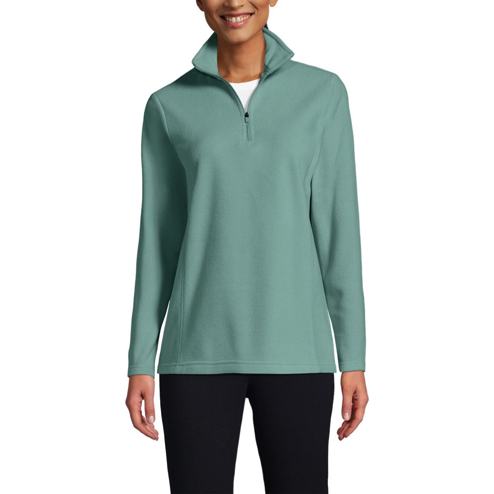 Anyweather Fleece Quarter Zip Pullover | Lands' End