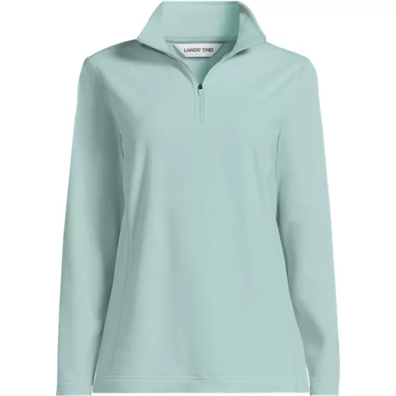 Plus Size Anyweather Fleece Quarter Zip Pullover - primary