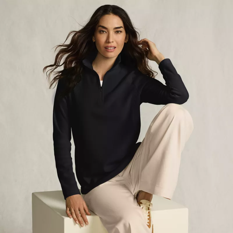 Anyweather Fleece Quarter Zip Pullover, alternative image