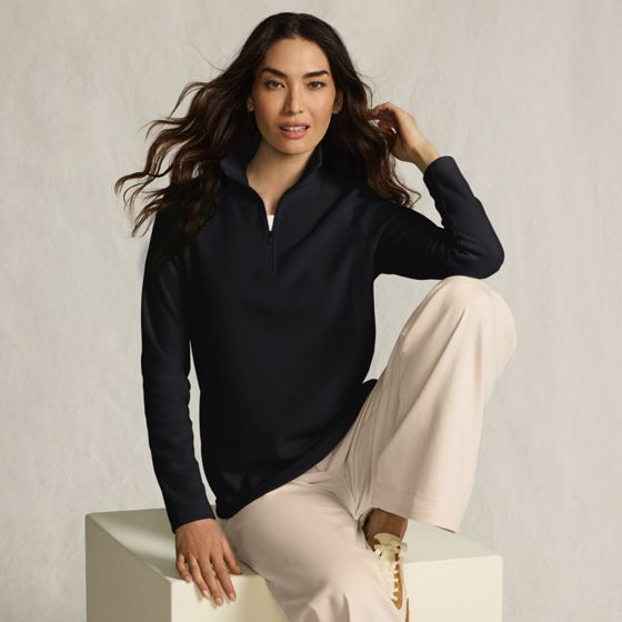 Quarter-Zip Tops | Lands' End