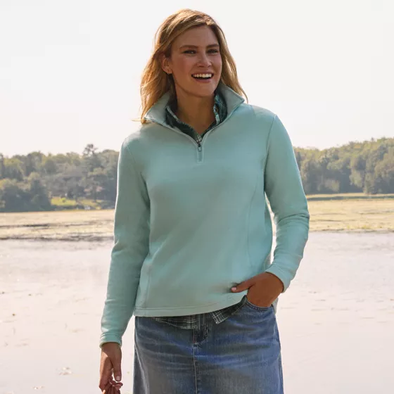 Anyweather Fleece Quarter Zip Pullover - primary