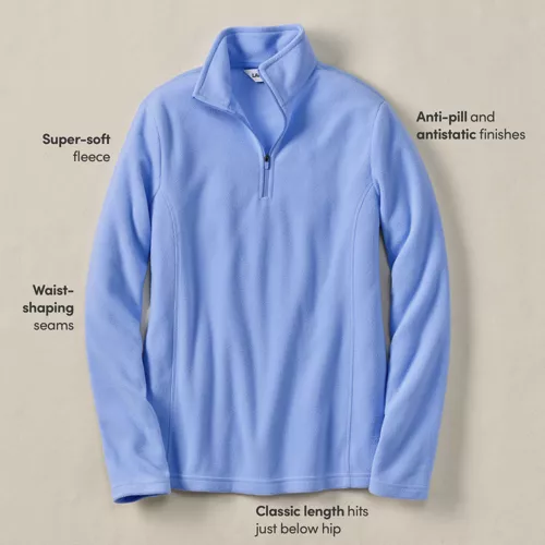 Anyweather Fleece Quarter Zip Pullover, alternative image
