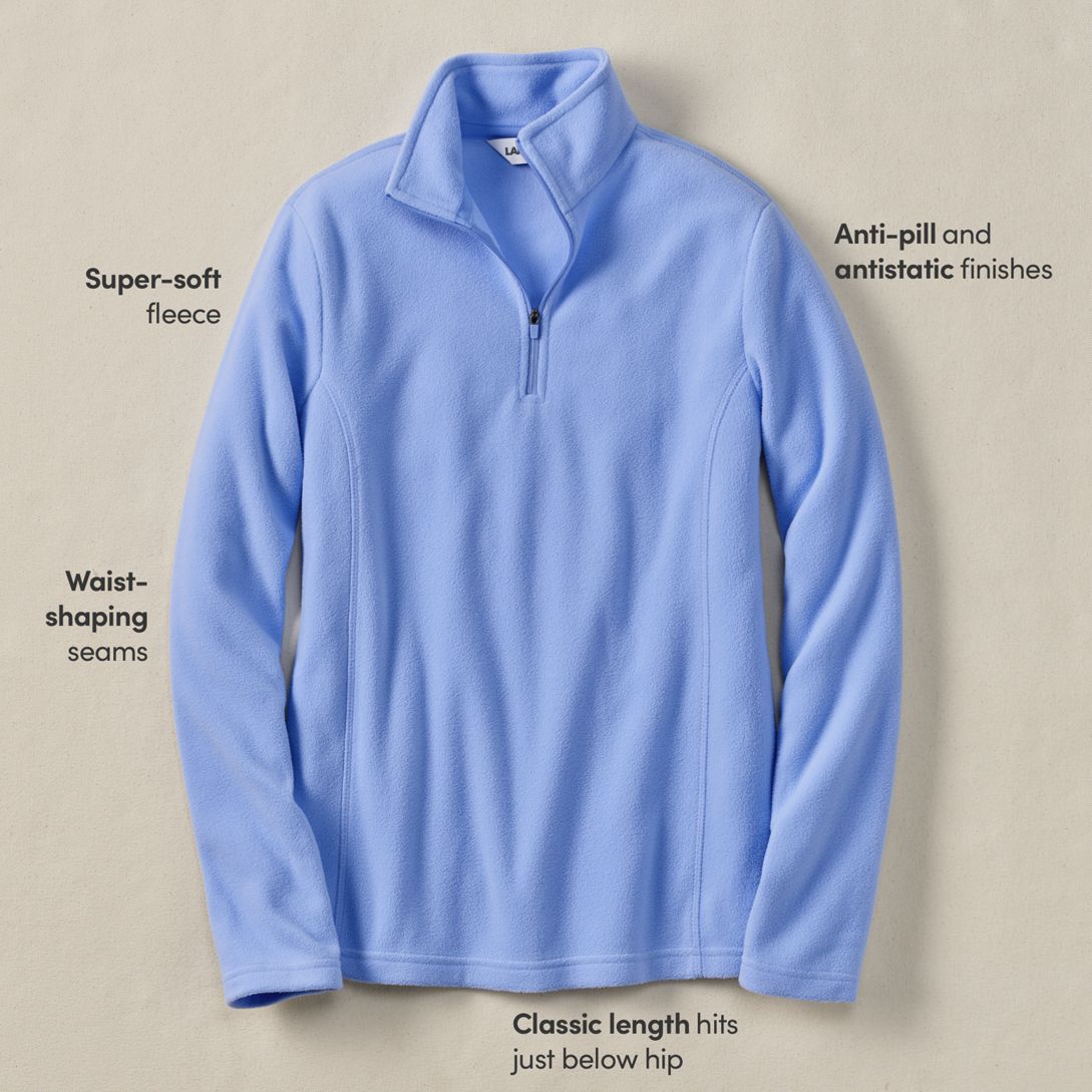 Women's Fleece Quarter Zip Pullover