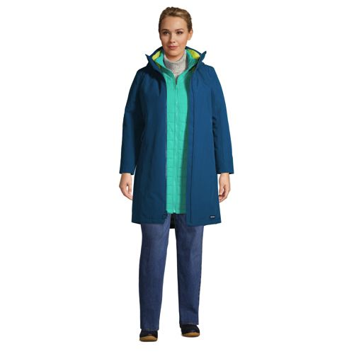 Lands end 3 sales in 1 stormer parka