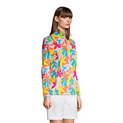 Women's Fleece Quarter Zip Pullover Print, alternative image