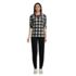 Women's Petite Fleece Quarter Zip Pullover Print, alternative image