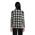 Women's Petite Fleece Quarter Zip Pullover Print, Back