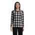 Women's Petite Fleece Quarter Zip Pullover Print, Front