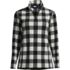 Women's Petite Fleece Quarter Zip Pullover Print, Front