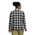 Women's Plus Size Fleece Quarter Zip Pullover Print, Back