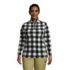 Women's Plus Size Fleece Quarter Zip Pullover Print, Front