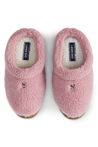 fleece clog slippers