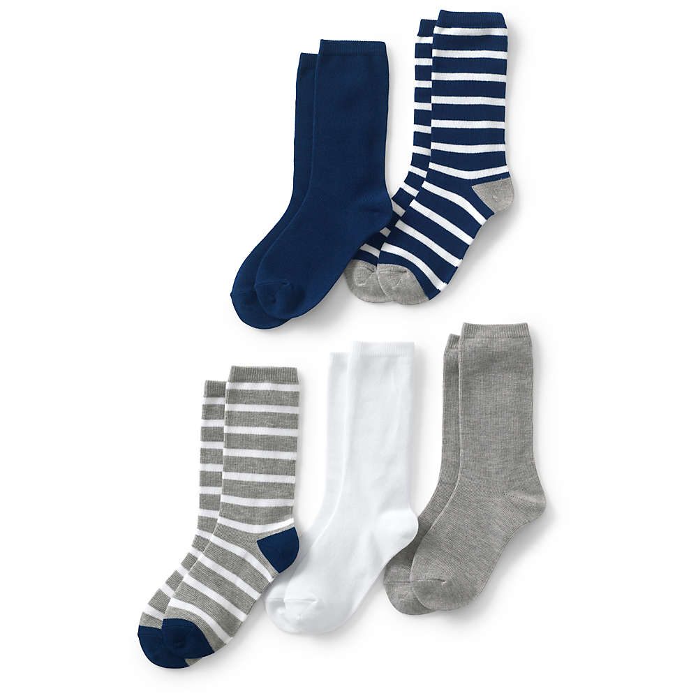 Boys Patterned Socks (5-Pack), Front