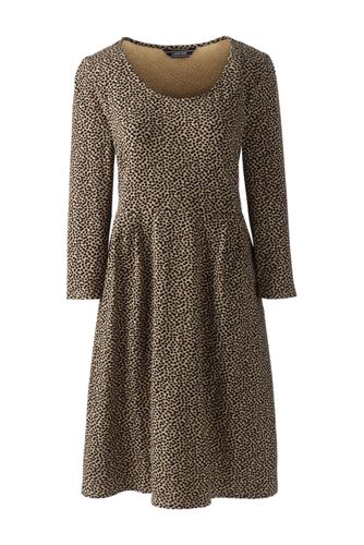 lands end jersey dress