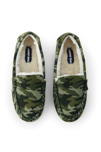 lands end girls slippers