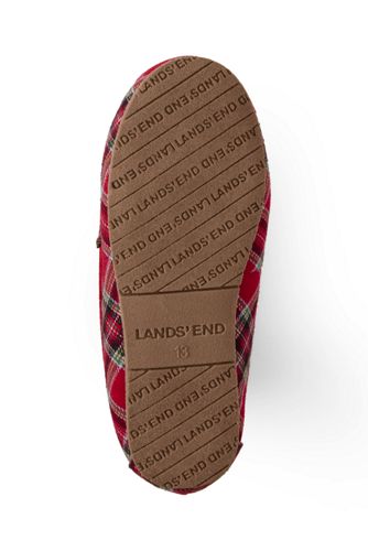 lands end boys slippers