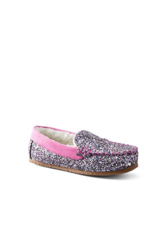 girls moccasin slippers