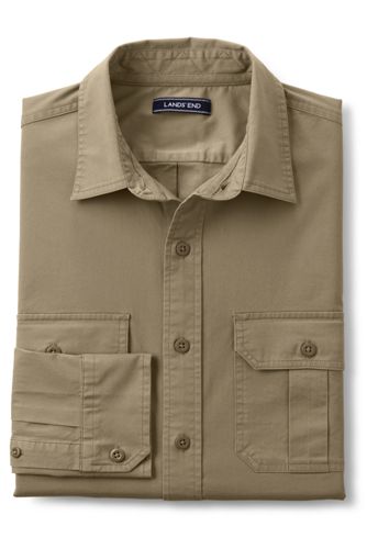Men's Stretch Chino Work Shirt 