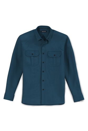 Men's Stretch Chino Work Shirt 