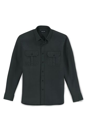 Men's Stretch Chino Work Shirt 
