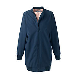 Women's 3 in 1 Bomber Long Squall Coat, Front