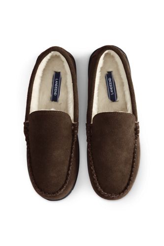 mens slippers without fur