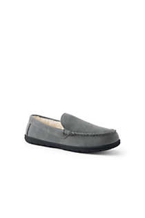 Men's Suede Leather Moccasin Slippers