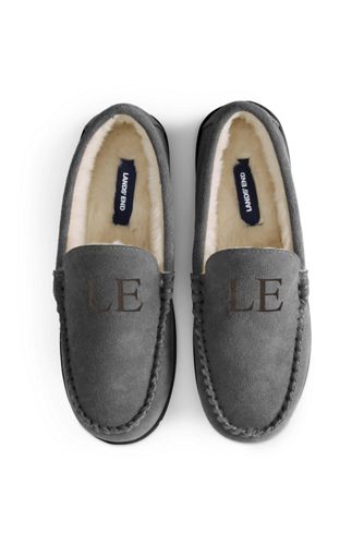 personalized mens slippers