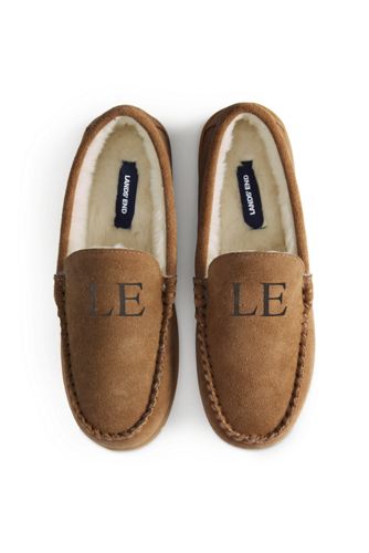 lands end mens house slippers